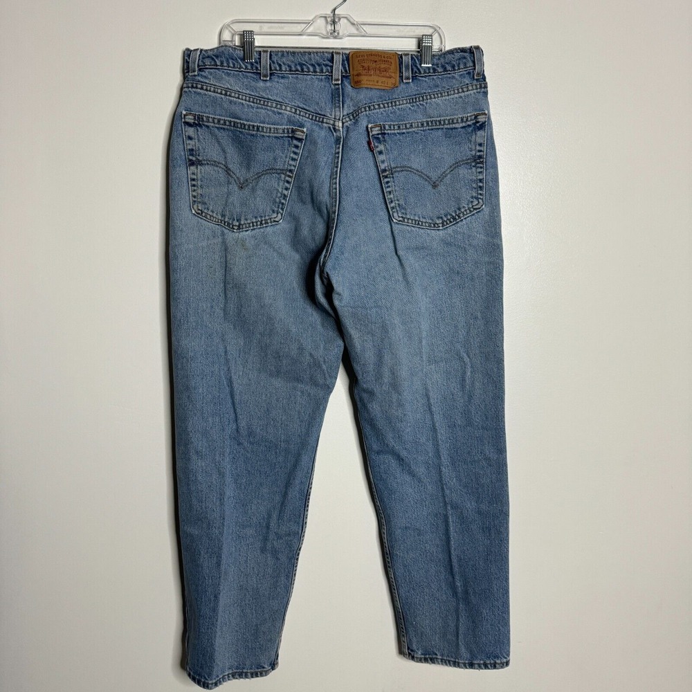 VTG Levi's 550 USA Relaxed Fit Jeans Mens Blue Medium Wash Denim Mens 40 / 30